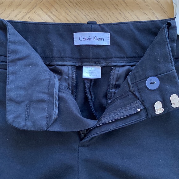 Calvin Klein Black Mini Bell Dress Pants - Picture 3 of 6